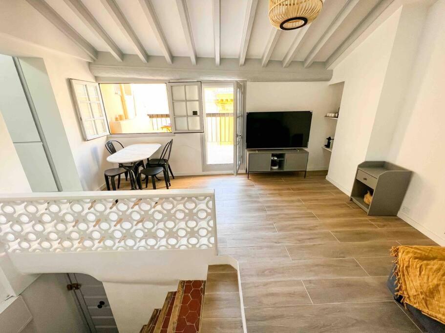 Beautiful Top Floor & Terrasse Nice Bagian luar foto