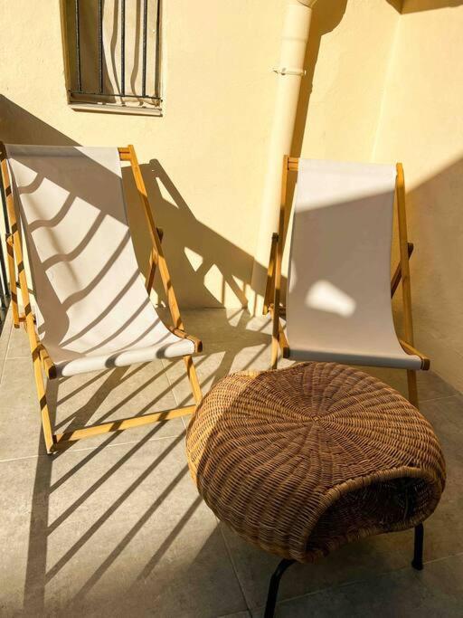 Beautiful Top Floor & Terrasse Nice Bagian luar foto