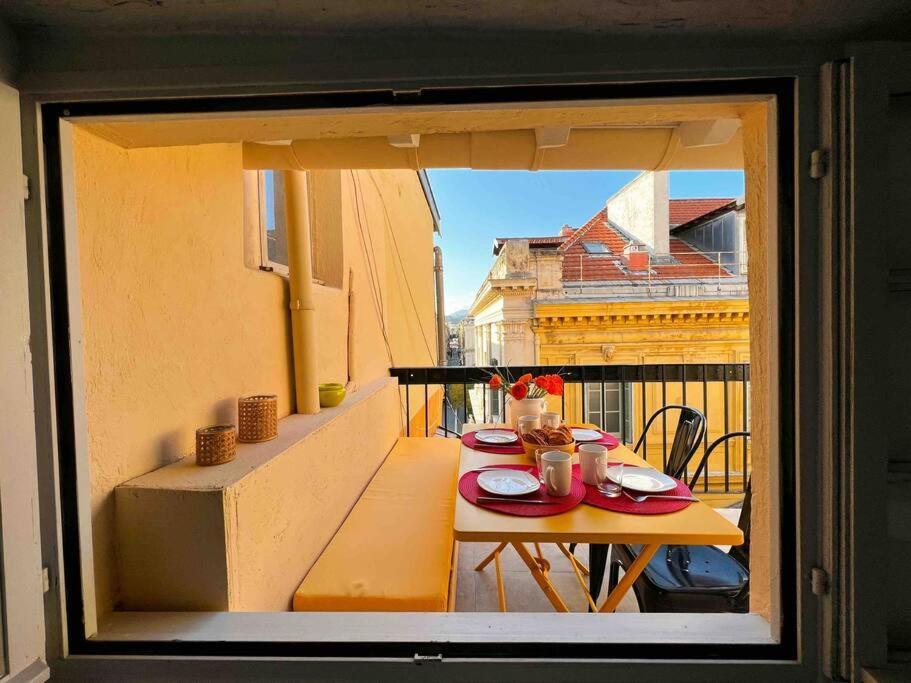 Beautiful Top Floor & Terrasse Nice Bagian luar foto
